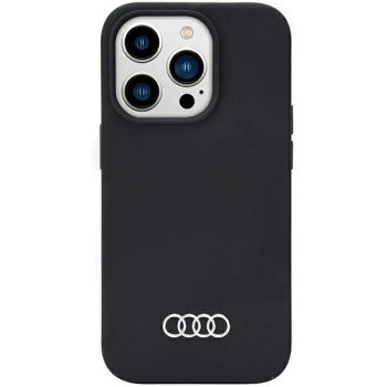 Audi Silicone Case for iPhone 14 Pro, Black