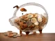 Large Glass Piggy Bank for Adults and Kids Clear Money Saving Jar for Coins and Bills