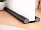 Under Door Draft Stopper Foam Seal Weather Stripping 96cm, Black