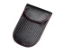 Anti-Theft Car Key Case with RFID Signal Blocker, Black