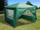 MultiGarden Garden Pavilion 3x3 m, 4 Walls, Green