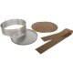 De Buyer TONDO FORATO Round Baking Pan with Removable Base 24 cm