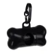 Purlov Reflective Dog Leash with Handle, 3m, Black