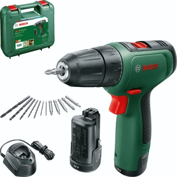 Cordless Drill Driver Bosch EasyDrill 1200, 12V, 2x1.5Ah