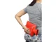 Rubber Hot Water Bottle 2L (2000 ml), Red