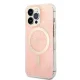 Apple iPhone 13 Pro Max 6.7\" Guess 4G Print MagSafe Case Cover (GUBPP13XH4EACSP) + Charger, Pink