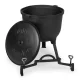 Cast Iron Campfire Cauldron 15L Dutch Oven MultiGarden, black
