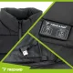 Trizand 26540 USB Heated Vest, Size M, Black