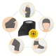 4Fizjo Self-Adhesive Cohesive Bandage 4.5m x 5cm, Black