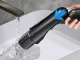 Mini Handheld Mop with Sprayer and Tank, Black