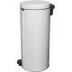 Brabantia NewIcon Pedal Bin 30 L, White