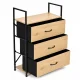ModernHome Cabinet Organizer with 3 Fabric Drawers, Loft Style, 59 cm