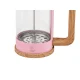 Leopold Vienna Franca Coffee & Tea Maker, 600ml, Pink