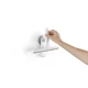 Joseph Joseph EasyStore Shower Squeegee with Storage Hook, Light Grey