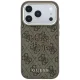 Guess 4G & Big Resin Logo Case for iPhone 17 Pro Max / 18 Pro Max - Brown