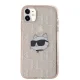 Karl Lagerfeld iPhone 11 / XR Case IML Choupette Head & Monogram, Pink