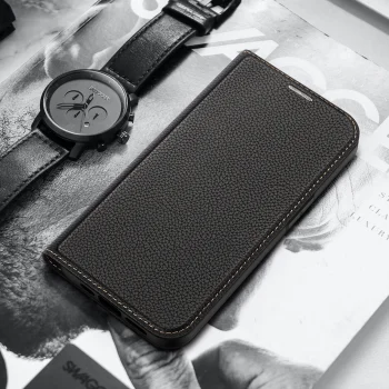 Apple iPhone 14 Pro Max 6.7'' Dux Ducis Skin X2 Magnetic Book Case Cover, Black