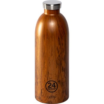 24Bottles Clima Bottle Sequoia Wood Insulated Bottle 850ml