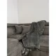 Ruhhy 00022695 Soft and Thick Blanket 160x200 cm, Grey