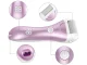 Electric Foot File with 3 Rollers and LCD Display, Pink
