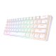 Mechanical keyboard Royal Kludge RK61 RGB, red switch (white)