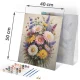 Massido Paint by Numbers 40x50 cm, Flowers