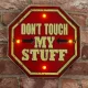 Forever Light Retro Metal LED Sign Don\'t Touch