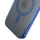 3Mk Protection Frosty MagCase for Apple iPhone 15 Pro, Blue