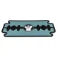 Barber Tool Mat with Razor Blade Design, Rubber