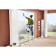 Hailo L80 ComfortLine 4-Step Aluminium Stepladder, Silver