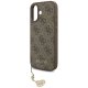 Guess 4G Charms Collection MagSafe Phone Case Cover iPhone 17 - brown