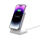 Tech-Protect QI15W-A23 MagSafe 15W inductive charger in the m of a stand - white