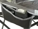 Portable Folding Fishing and Camping Chair with Carry Bag, Grey