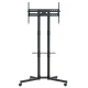 Maclean MC-951 Mobile TV Cart on Wheels 32-70\", VESA up to 600x400, max 40kg, Black
