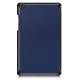 Samsung Galaxy Tab A 8.0\'\' 2019 (SM-T290, SM-T295) Trifold Stand PU Leather Hard Protective Cover Case, Blue
