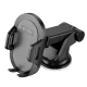 Tech-Protect V1 Car Phone Holder for Windshield/Dashboard - Black