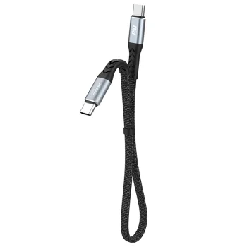 Dudao L10C USB-C to USB-C PD Cable 100W 5A 0.23m - Black
