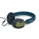 Philips TAK2000CT/00 Kids Headphones, Blue/Green