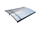 Door Canopy STARKEDACH L-160, 160x100x25 cm, Dark Gray