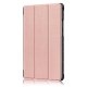Huawei MediaPad M5 Lite 8.0\" Tri-fold Stand Cover Case, Pink