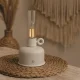 Vintage LED Lantern Forever Light FLR-05 Rechargeable, Light Beige