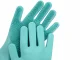Silicone Dishwashing Gloves with Scrubber, 2 pcs