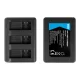 Newell SDC-USB Three-Channel Battery Charger for BCX204 Osmo Action