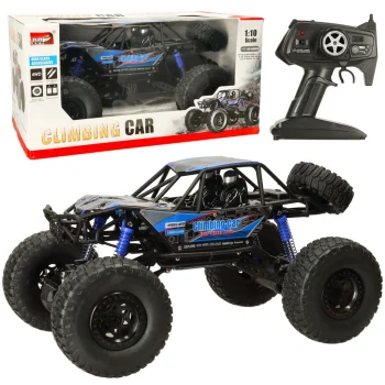 RC Crawler Climbing Car 1:10 4WD 48cm, Blue