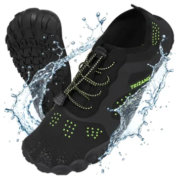 Trizand Water Shoes, Black, Size 44 (5mm Sole)