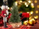 Wooden Nutcracker Christmas Figurine 30 cm