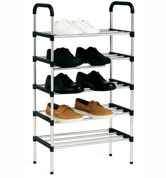 7 Tier Metal Shoe Rack Organizer for Entryway