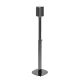 Floor Speaker Stand Maclean MC-940 for Sonos One and One SL, 738-1182 mm, Max 10kg, Black