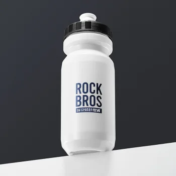 Rockbros 600 ml Bike Water Bottle - White