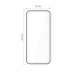 Tech-Protect Quick Set+ Tempered Glass for iPhone 15 Pro, 2-Pack, Black